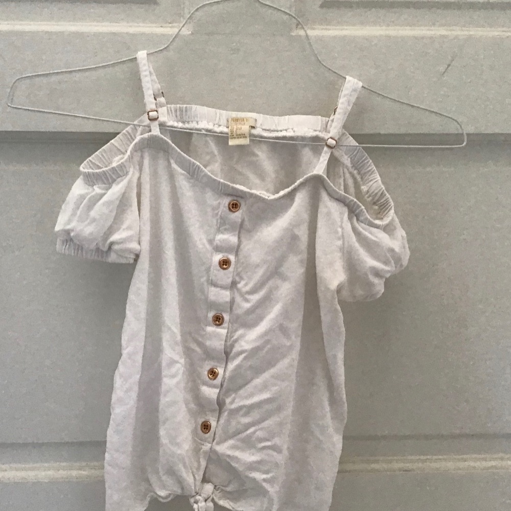 White off the shoulder blouse!